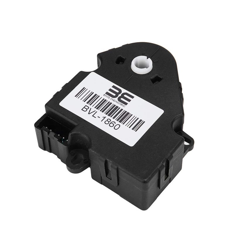 Bevel Engineering Air Blend Door Actuator, Replaces OE:89018365, 604-106, 52402588, Compatible with 1994-2012 Chevrolet, Chevy, GMC, Silverado 1500 & 2500, Tahoe, Sierra, HVAC Air Blend Control Motor - Heater Blend - Image 1